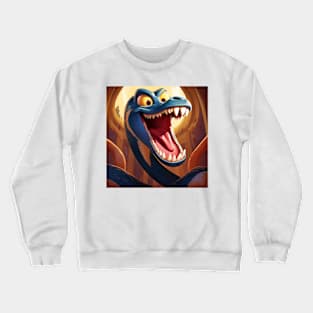 Cartoon Snake 3 Crewneck Sweatshirt